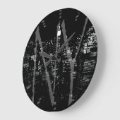 New York Clock Ohrs Decor NY Wall Clock Große Wanduhr (Winkel)
