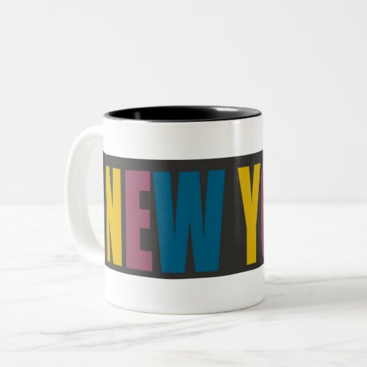 New York Coffee Tasse (Vorderseite Links)