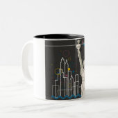 New York Coffee Tasse (Vorderseite Links)