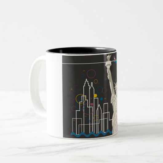 New York Coffee Tasse (Vorderseite Links)