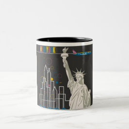 New York Coffee Tasse