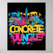 New York Concrete Jungle Poster (Vorne)