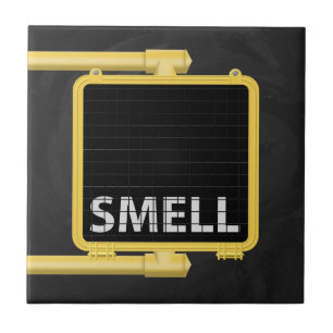 New York Crosswalk - Schildchen riechen Fliese