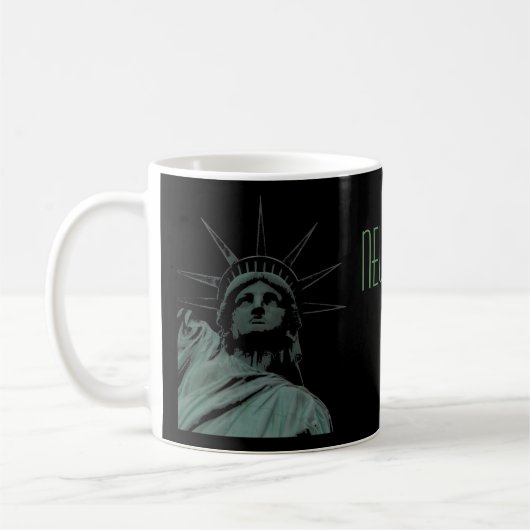 New York Cup New York Statue of Liberty Travel Mug Kaffeetasse (Links)