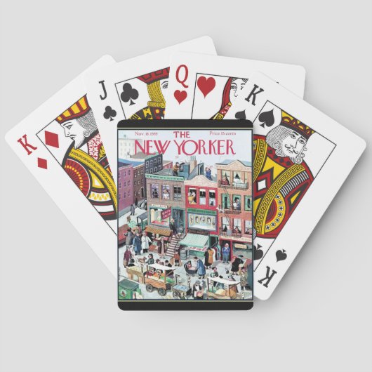 New York Daily Life Playing Cards Spielkarten (Rückseite)