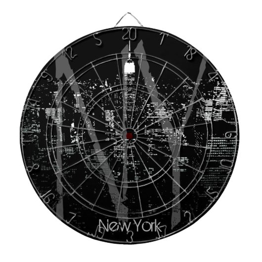 New York Dartboard New York Cool NYC Dartboard Dartscheibe (vorne)