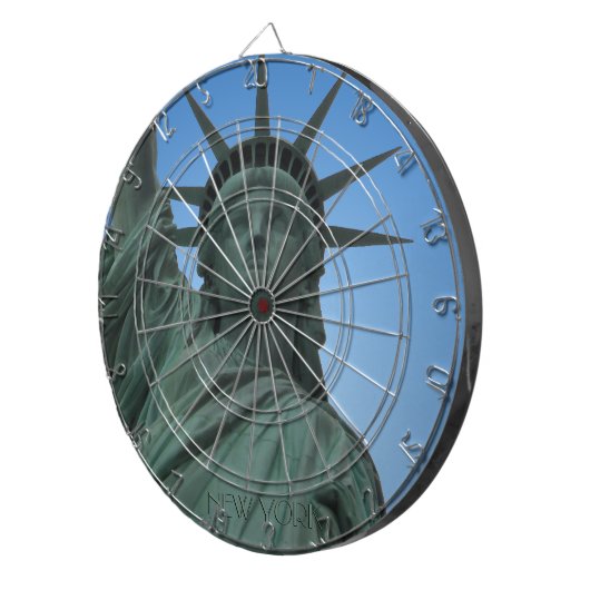 New York Dartboard New York Cool NYC Dartboard Dartscheibe (Vorderseite rechts)