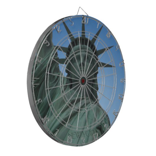 New York Dartboard New York Cool NYC Dartboard Dartscheibe (Vorderseite Links)