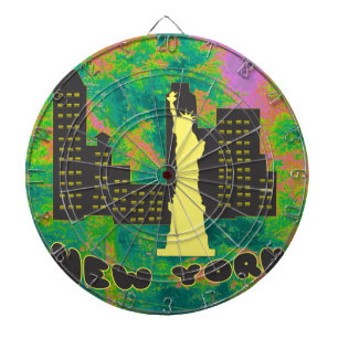 New York Dartscheibe