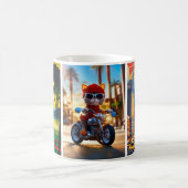 "New York, Das Herz der Ehrerbietung" Kaffeetasse (Mittel)