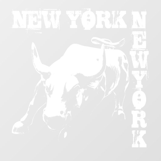 New York Decal New York Souvenir Window Cling Fensteraufkleber (Blatt)