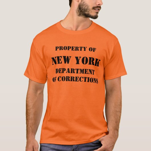 NEW YORK, DEPARTMENTOF KORREKTUREN T-Shirt (Vorderseite)