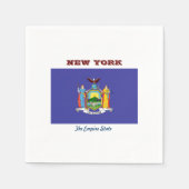 New York, der Empire State, Serviette (Vorderseite)