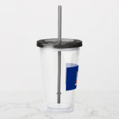 New York: Der Empire State, Zuhause Big Apple Flag Acryltrinkbecher (Rechts)