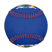 New York: Der Empire State, Zuhause Big Apple Flag Baseball (Rückseite)