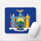 New York: Der Empire State, Zuhause Big Apple Flag Mousepad (Mit Mouse)