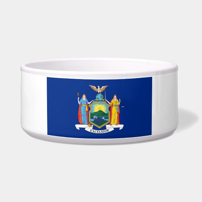 New York: Der Empire State, Zuhause Big Apple Flag Napf (Vorderseite)