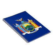 New York: Der Empire State, Zuhause Big Apple Flag Notizblock (Rechte Seite)