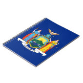 New York: Der Empire State, Zuhause Big Apple Flag Notizblock (Linke Seite)