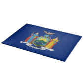 New York: Der Empire State, Zuhause Big Apple Flag Schneidebrett (Ecke)
