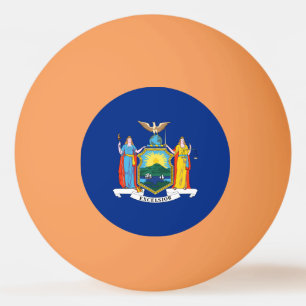 New York: Der Empire State, Zuhause Big Apple Flag Tischtennisball
