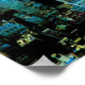 New York der Zukunft Poster (Ecke)