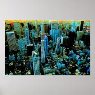 New York der Zukunft Poster