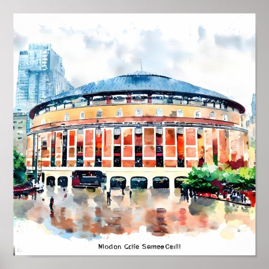 New York Detection Madison Square Garden Poster (Vorne)