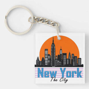 New York - Die Stadt Schlüsselanhänger