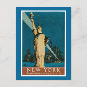 New York: Die Wunderstadt der Welt Postkarte