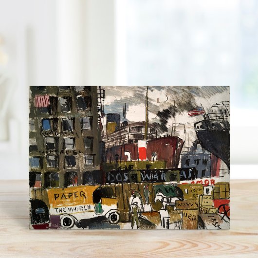 New York Docks | Joaquín Torres-García Karte