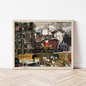 New York Docks | Joaquín Torres-García Poster