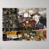 New York Docks | Joaquín Torres-García Poster (Vorne)