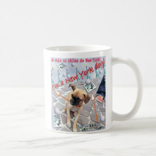 New York Dog Kaffeetasse