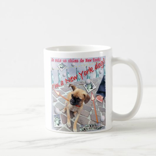 New York Dog Kaffeetasse (Rechts)