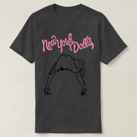 New York Dolls Bent Girl T-Shirt (Design vorne)
