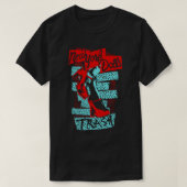 New York Doll's (Red, Blue) TRASH T - Shirt (Design vorne)