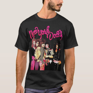 New York Dolls Vollband Glam Punk Vintage Design T-Shirt