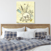 New York Doodle Poster Leinwanddruck (Insitu (Schlafzimmer))