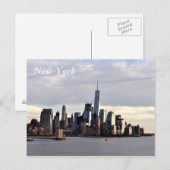 New York, Downtown Postcard Postkarte (Vorne/Hinten)