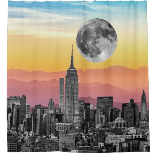 New York Dream Duschvorhang (Vorderseite)