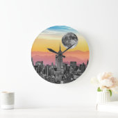 New York Dream Große Wanduhr (Zuhause)
