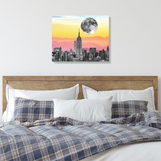 New York Dream Leinwanddruck (Insitu (Schlafzimmer))