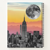New York Dream Mit Monogramm Moon Notizblock (Rückseite)