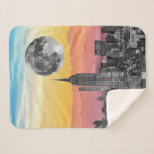 New York Dream Sherpadecke (Vorderseite (Horizontal))