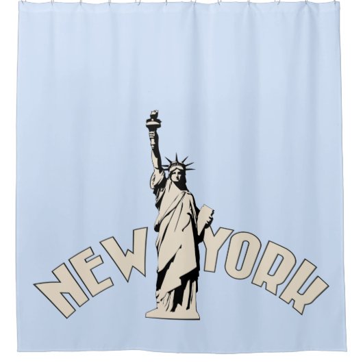 New York Duschvorhang (Vorderseite)