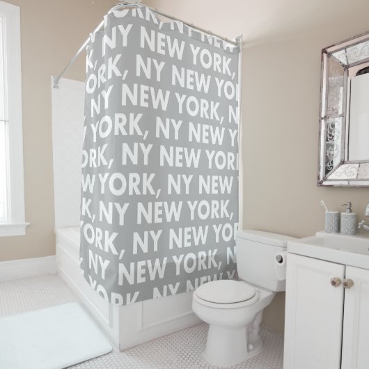 NEW YORK DUSCHVORHANG (Beispiel)