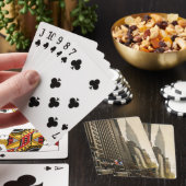 New York, E 42 St. and Chrysler Building Spielkarten (In Situ)