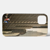 New York, E 42 St. und Chrysler Gebäude Case-Mate iPhone Hülle (Rückseite (Horizontal))