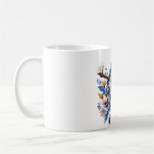 New York Eastern Bluebird Botanisch Kaffeetasse (Links)
